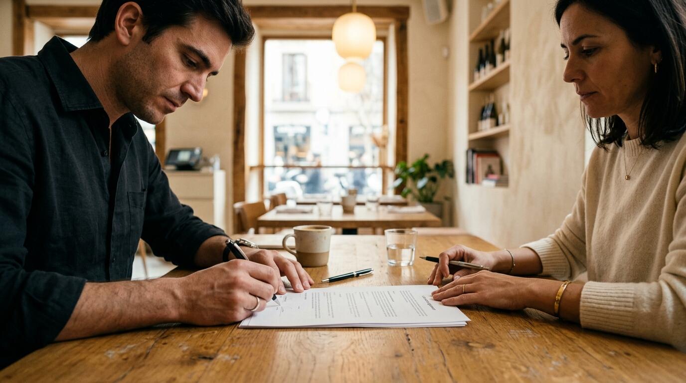 Contrato de consultoría gastronómica: checklist de alcance