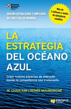 Portada de «La estrategia del océano azul» de W. Chan Kim y Renée Mauborgne