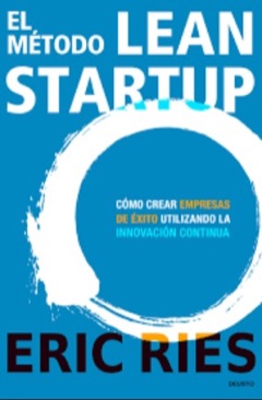 Portada de «El método Lean Startup» de Eric Ries