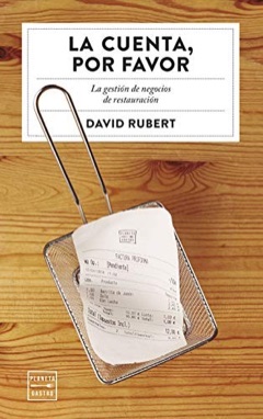 Portada de «La cuenta, por favor» de David Rubert