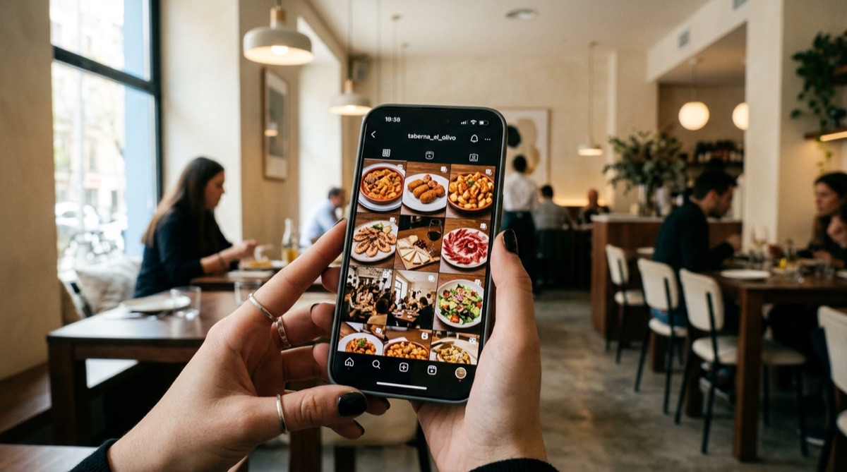 Gestión de redes sociales de un restaurante