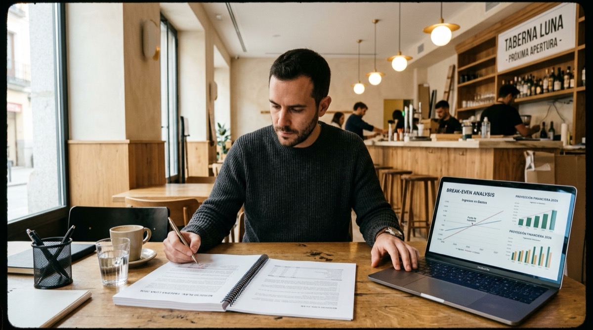 Plan de Negocio Bar-Restaurante: reseña (Excel P&L + checklist)