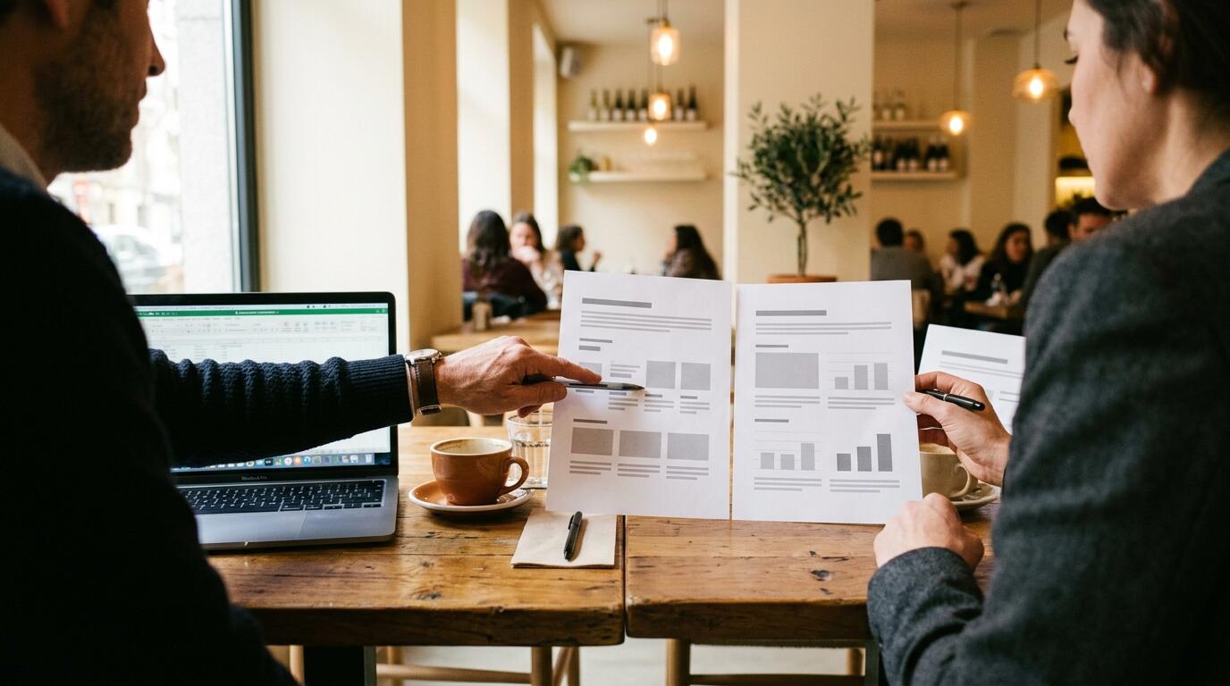 Cómo comparar una propuesta de consultoría gastronómica