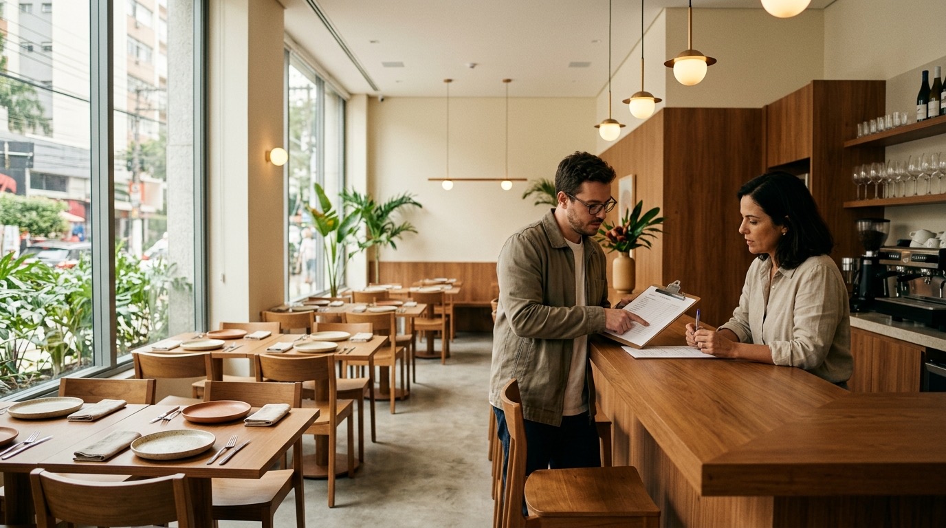 Como abrir um restaurante com consultor em Brasil