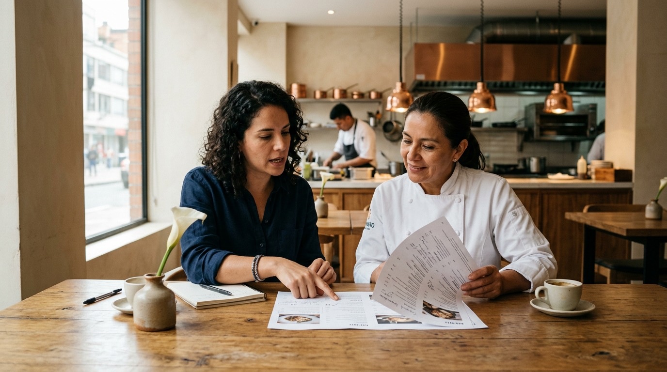 Qué hace un consultor gastronómico en Colombia