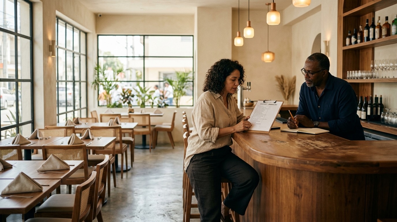 Cómo abrir un restaurante con consultor en República Dominicana