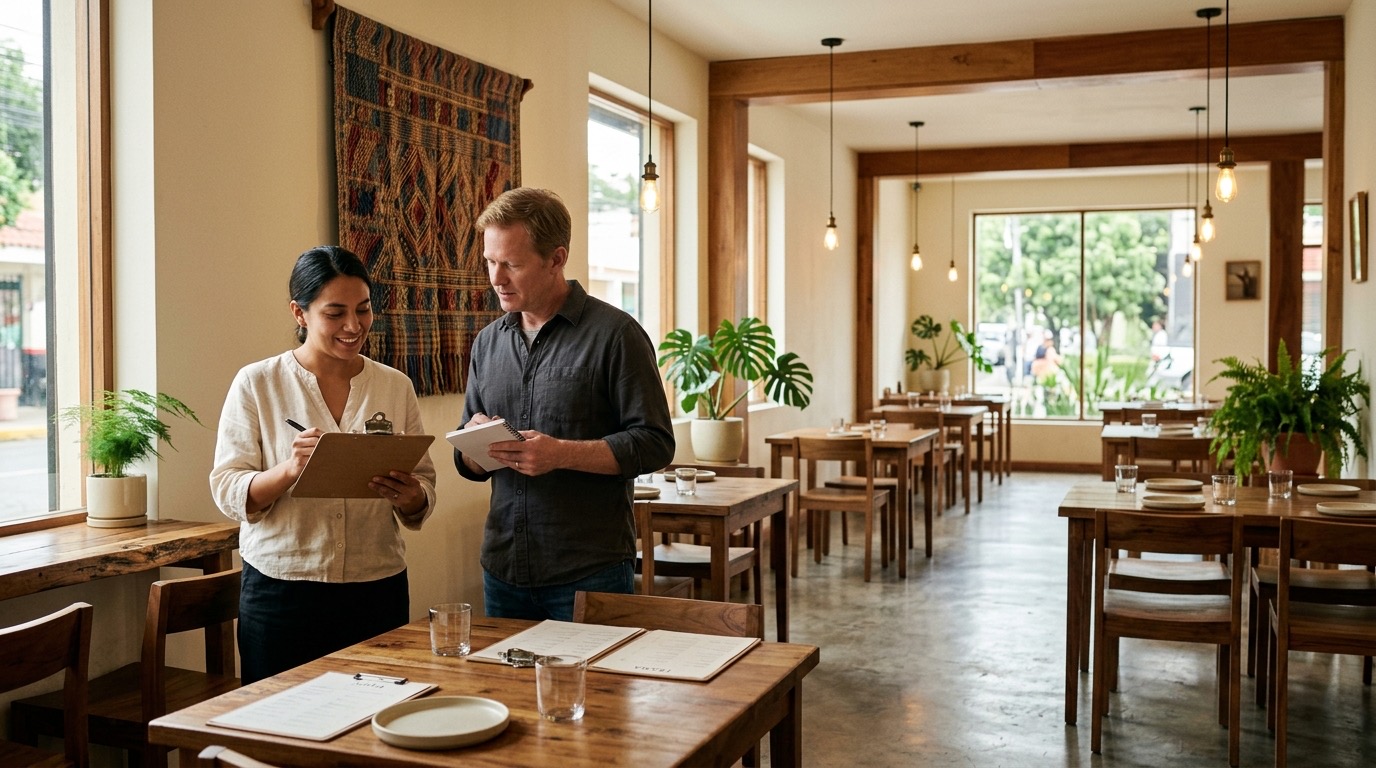 Cómo abrir un restaurante con consultor en Guatemala