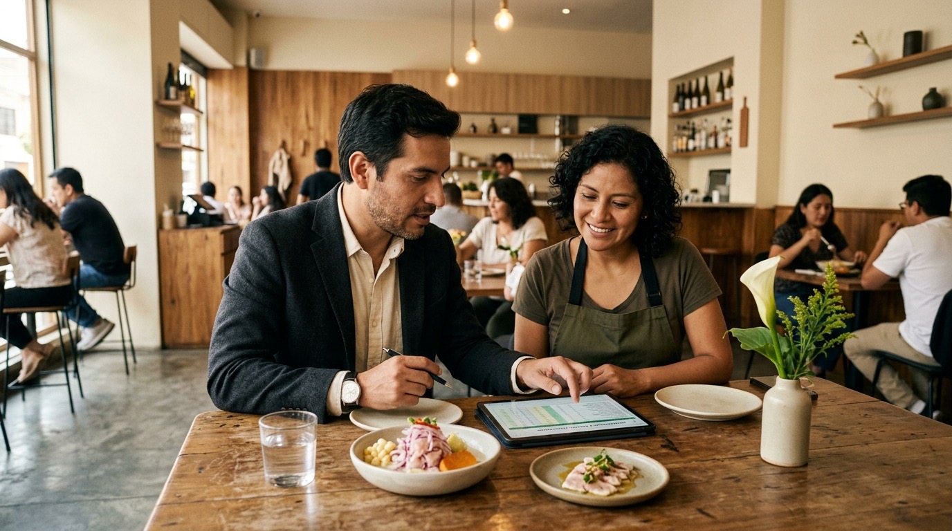 Qué hace un consultor gastronómico en Cusco, Perú